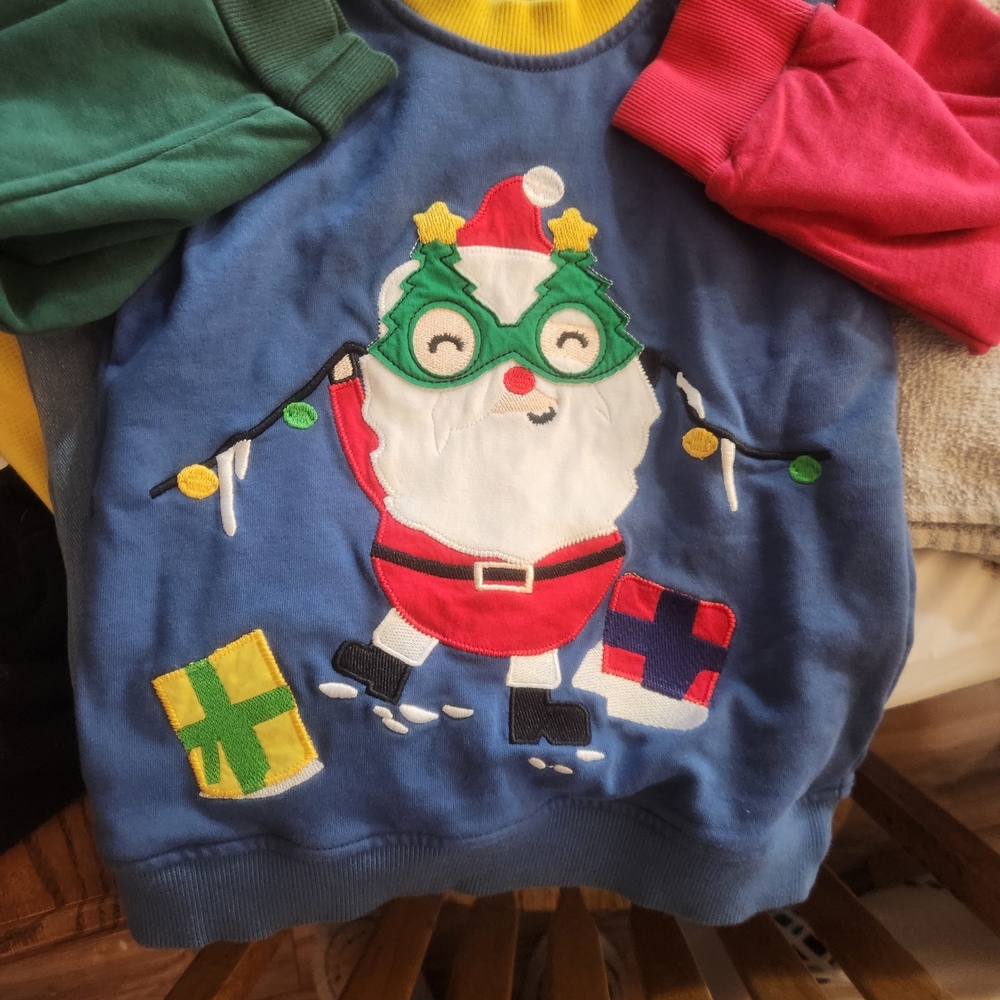 5t Festive Santa Sweatshirt